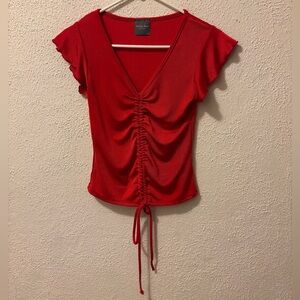 Olivia Rae Ruched Tee